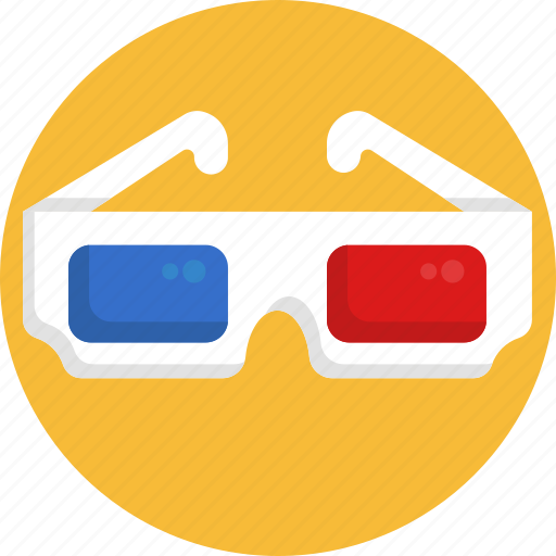 Cinema, movie, glasses, 3d icon - Download on Iconfinder