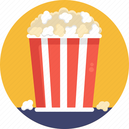 Cinema, movie, popcorns, entertainment icon - Download on Iconfinder