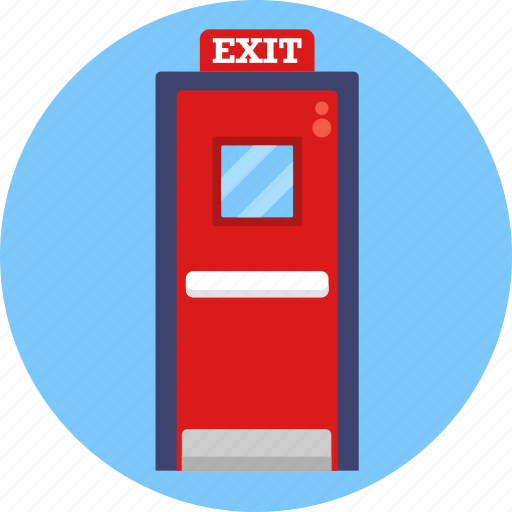 Cinema, exit, door, theater icon - Download on Iconfinder