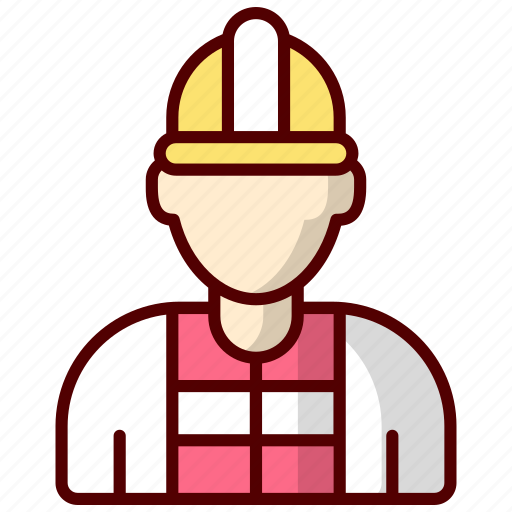 Engineer, worker, man, construction, work, male, avatar icon - Download on Iconfinder