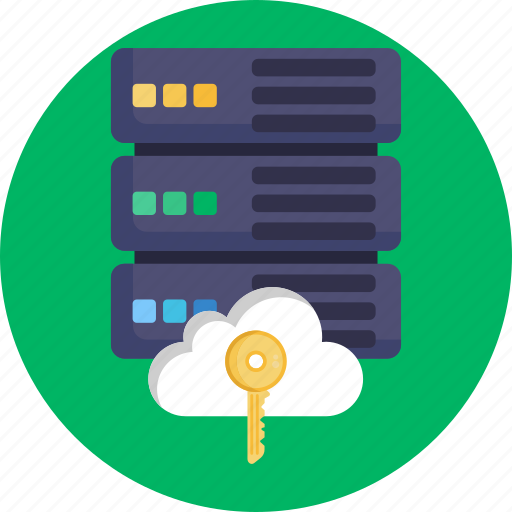 Data, protection, cpu, database, server, cloud storage, key icon - Download on Iconfinder
