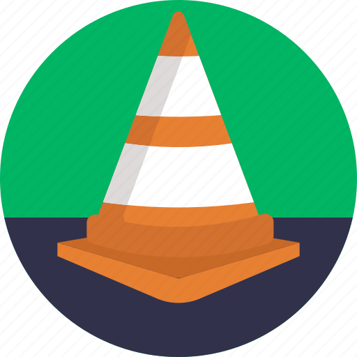 Alert, cone, safety, warning, safety cone icon - Download on Iconfinder