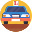 driving, school, learner, car, vehicle 