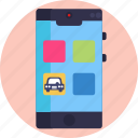 driving, school, app, mobile app, application, car