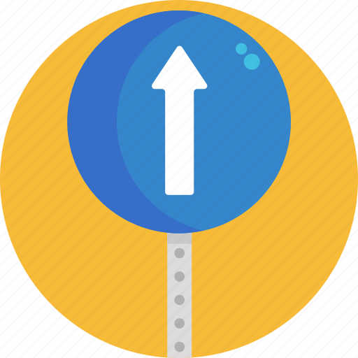 Driving, school, road signs, one way, sign icon - Download on Iconfinder