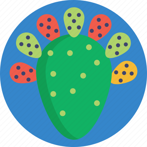 Exotic, fruits, prickly, pear, fruit, food icon - Download on Iconfinder
