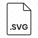 svg, extension, type, file format, format, file type, file extension
