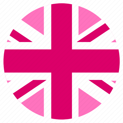 Circle, flag, lgbt, pink jack, pride icon - Download on Iconfinder