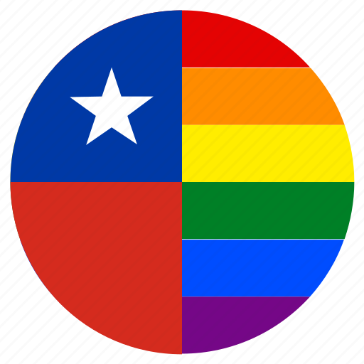 Chili, circle, flag, gay, lgbt, pride, rainbow icon - Download on Iconfinder