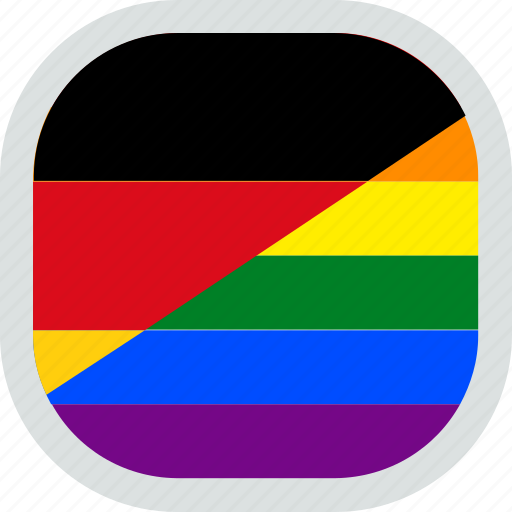 Flag, gay, german, lgbt, lgbtq, pride, rainbow icon - Download on Iconfinder