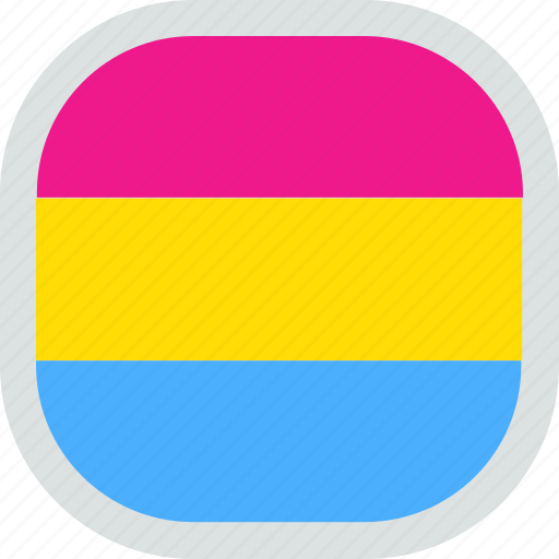 Flag, lgbt, lgbtq, pansexual, pansexuality, pride icon - Download on Iconfinder