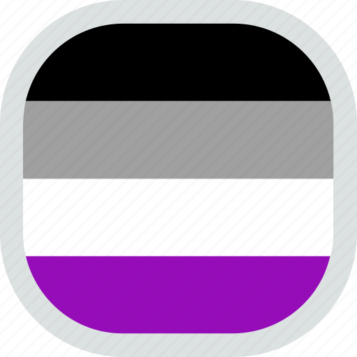 Asexual, flag, lgbt, lgbtq, pride, rights icon - Download on Iconfinder