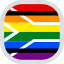 flag, lgbt, lgbtq, pride, rights, south africa 