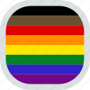 flag, gay, lgbt, lgbtq, philadelphia, pride, rainbow