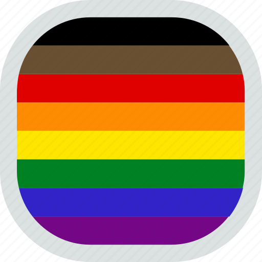 Flag, gay, lgbt, lgbtq, philadelphia, pride, rainbow icon - Download on Iconfinder