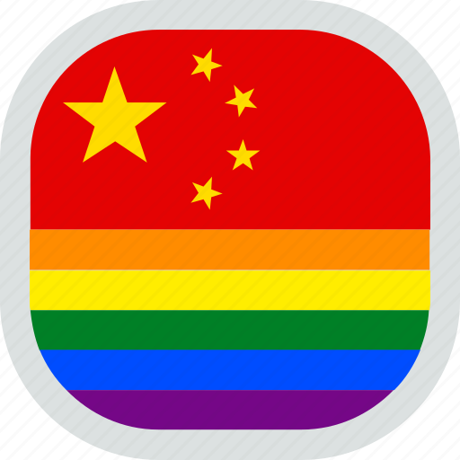 China, chinese, flag, gay, lgbt, lgbtq, pride icon - Download on Iconfinder