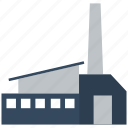 factory, building, industry, plant, work