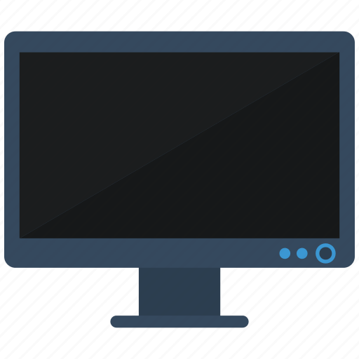 Monitor, pc, screen, television, tv, desktop, display icon - Download on Iconfinder