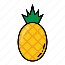 fruit, fruits, healthy, fresh, pineapple