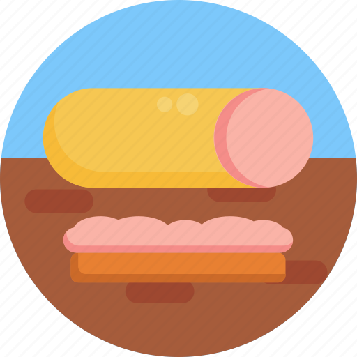 German, food, sausage, liver, meal icon - Download on Iconfinder