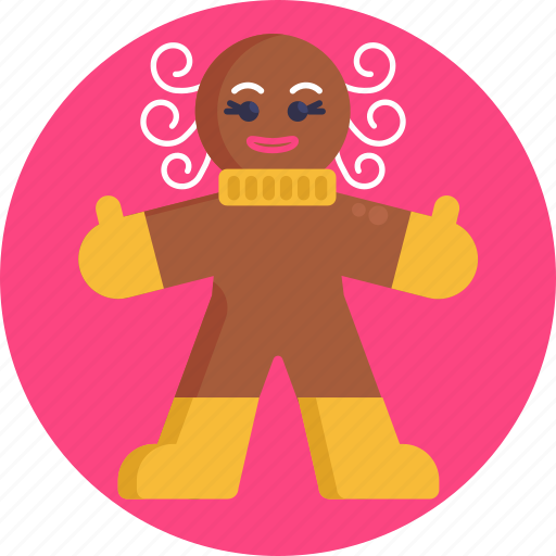 Gingerbread, characters, christmas, xmas, gingerbread man icon - Download on Iconfinder