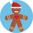 gingerbread, characters, christmas, xmas