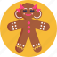 gingerbread, characters, christmas, xmas, gingerbread girl 
