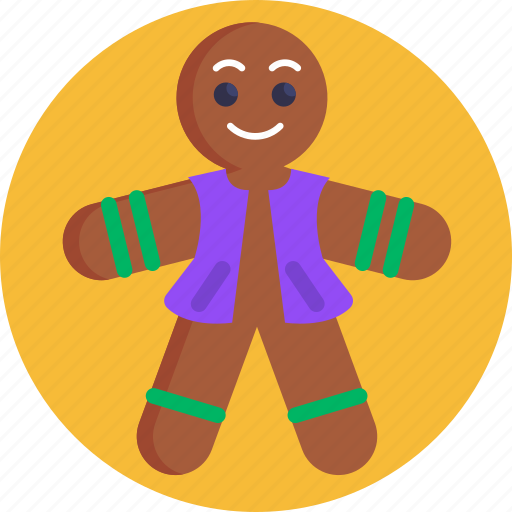 Gingerbread, characters, christmas, xmas, gingerbread girl icon - Download on Iconfinder