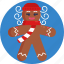 gingerbread, characters, christmas, xmas, gingerbread man 