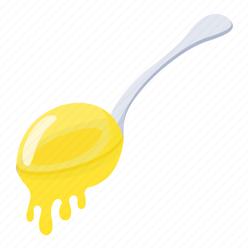 Spoon, honey spoon, sweet food, honey, tablespoon icon - Download on Iconfinder