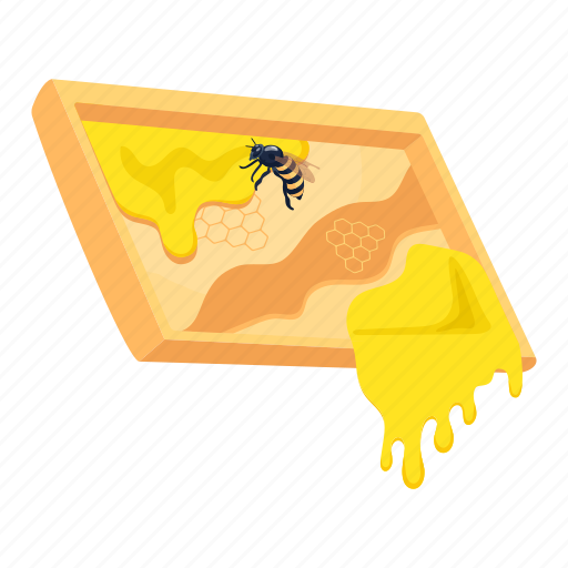 Beeswax, beekeeping, bee comb, honeycomb, honey icon - Download on Iconfinder