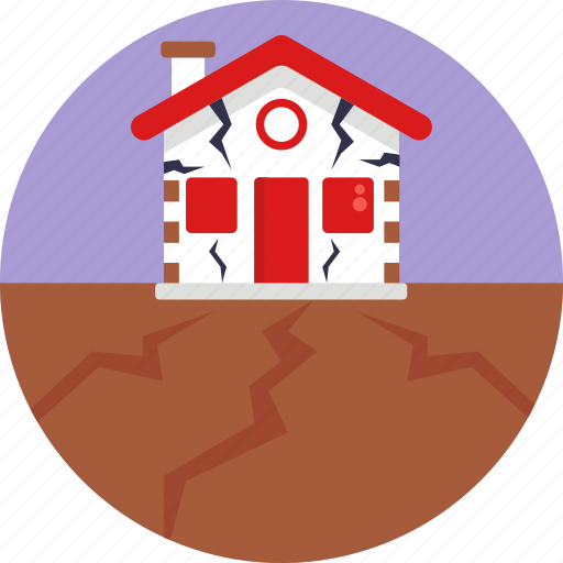 Insurance, home, house, protection, shield, disaster, earthquake icon - Download on Iconfinder
