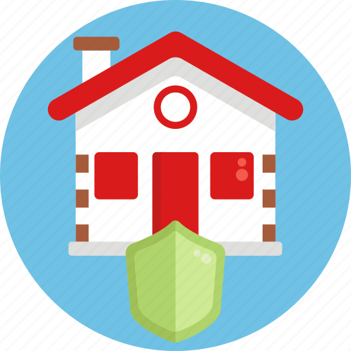House, insurance, home, protection, shield icon - Download on Iconfinder