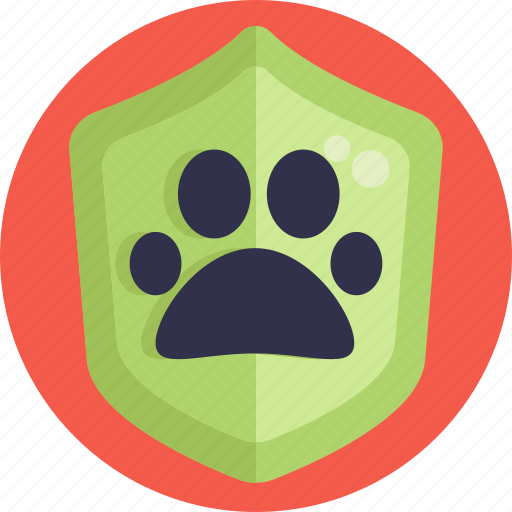 Pet, insurance, protection, shield, animal icon - Download on Iconfinder