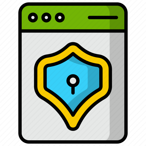 Web security, internet, protection, lock, shield, data, privacy icon - Download on Iconfinder