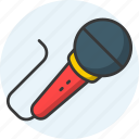 microphone, afterparty, business, conference, finance, mic icon
