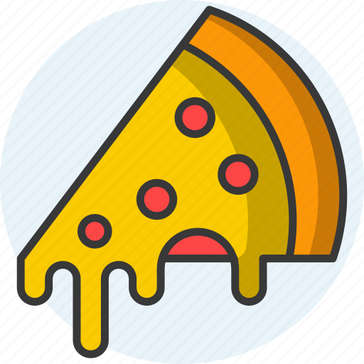 Pizza, fast food, pizza slice, italian food, food and... icon - Download on Iconfinder