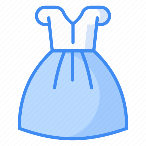 Dress, women dress, frock, cloth, party dress, women cloth, ... icon - Download on Iconfinder