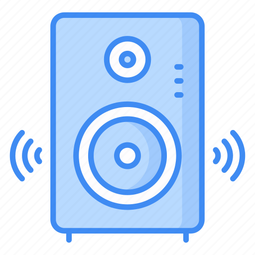 Woofer, speaker, bluetooth speaker, music, speaker box, ... icon - Download on Iconfinder