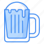 beer, drink, party drink, alcohol, mug, tankard icon 