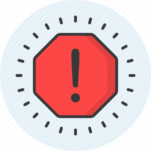 Error, notification, warning, alert, attention icon - Download on Iconfinder