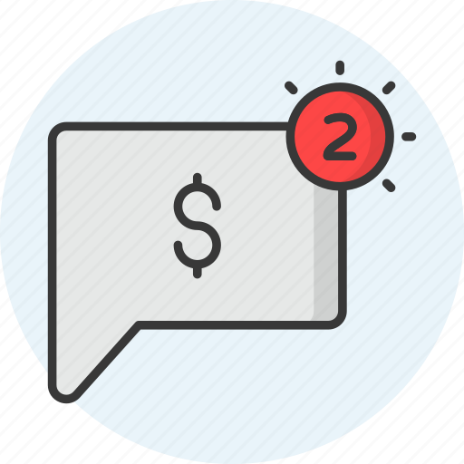 Payment, notification, money, finance, cash, currency icon - Download on Iconfinder