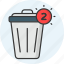 trash, delete, remove, cancel, garbage, recycle 