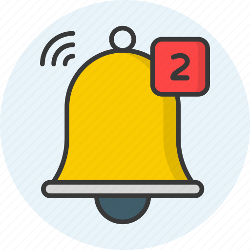 Bell, alarm, alert, notification, ring icon - Download on Iconfinder