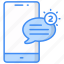 chat notification, message notification, text notification, speech bubble, chatting, text alert, new message icon 