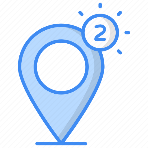 Location, notification, location notification, map, place, pointer icon icon - Download on Iconfinder