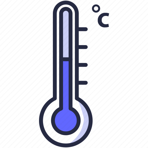 Thermometer, lineal, body, temperature, fever, covid 19, medical icon - Download on Iconfinder