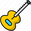 guitar, casual, instrument, leisure, music, outdoors, recreation icons