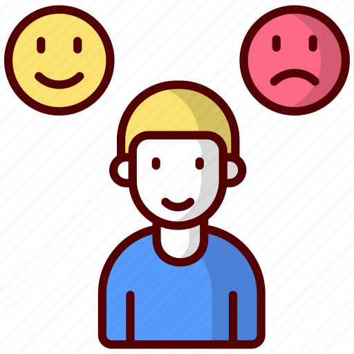 Mood, sad, expression, face, emotion, man, bad icon - Download on Iconfinder