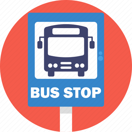 Public, transport, bus stop, sign, transportation icon - Download on Iconfinder